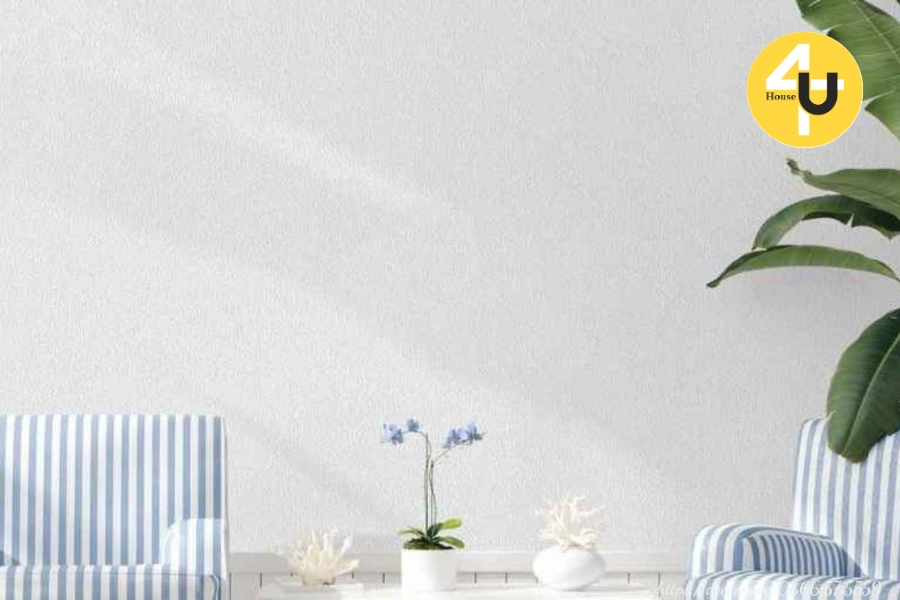 Lạc Vào Không Gian Tinh Khôi Cùng Giấy Dán Tường Màu Trắng