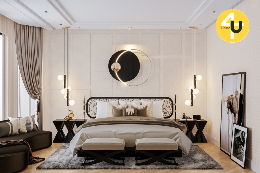 Nâng Tầm Thẩm Mỹ Không Gian Với Giấy Dán Tường Phòng Ngủ